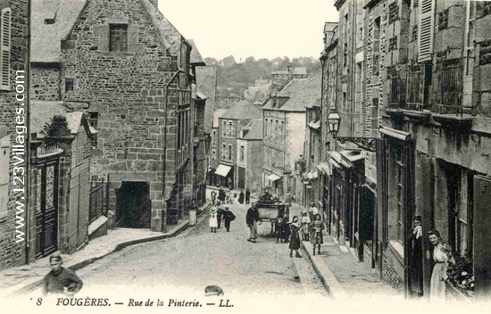 Carte postale de Fougères