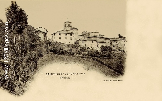 Carte postale de Saint-Cyr-le-Chatoux