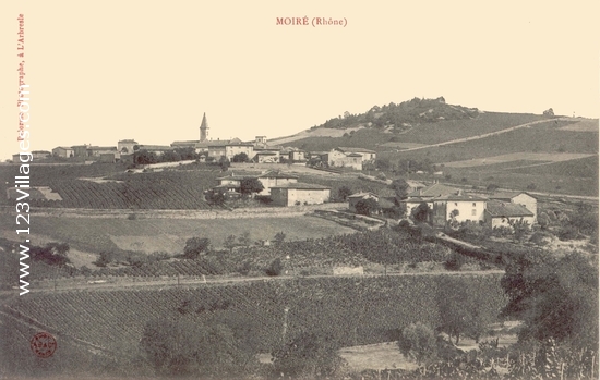 Carte postale de Moiré