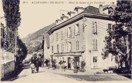 Carte postale de Allevard