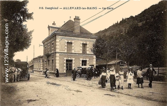 Carte postale de Allevard