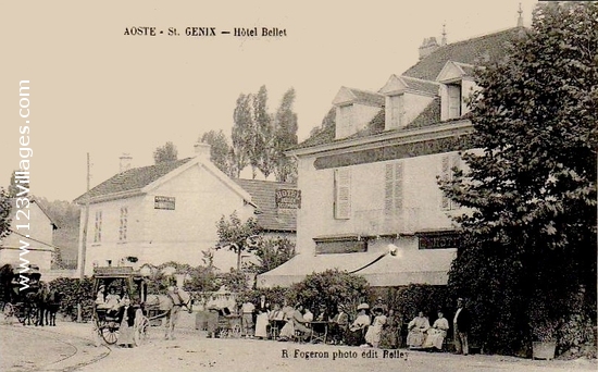 Carte postale de Aoste