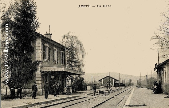 Carte postale de Aoste