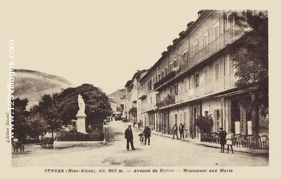 Carte postale de Serres