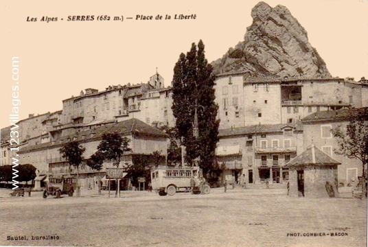 Carte postale de Serres