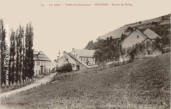 Carte postale de Orcières