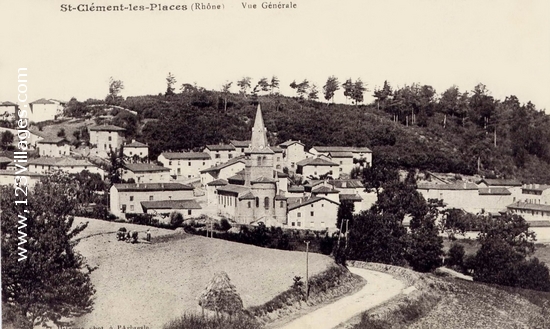Carte postale de Saint-Clément-les-Places