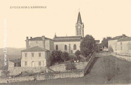 Carte postale de Éveux