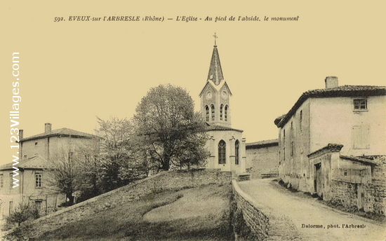 Carte postale de Éveux