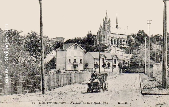 Carte postale de Montmorency