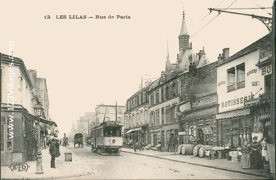 Carte postale de Les Lilas