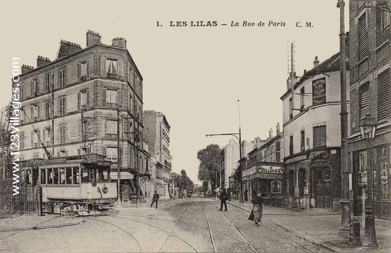 Carte postale de Les Lilas