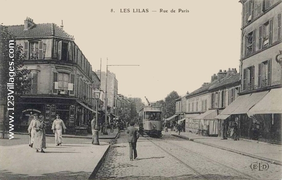 Carte postale de Les Lilas