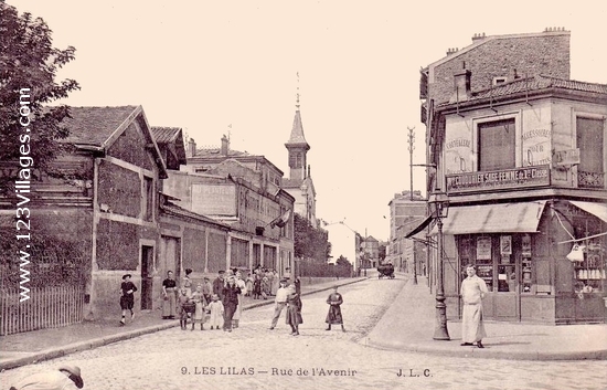 Carte postale de Les Lilas