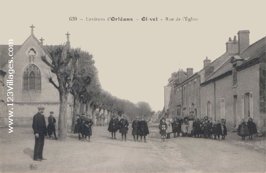 Carte postale de Olivet