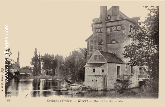 Carte postale de Olivet