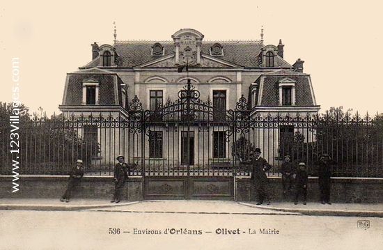 Carte postale de Olivet