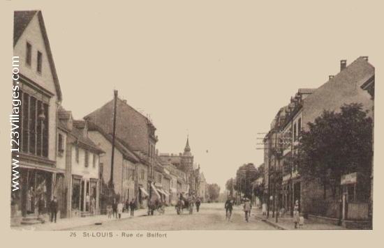 Carte postale de Saint-Louis