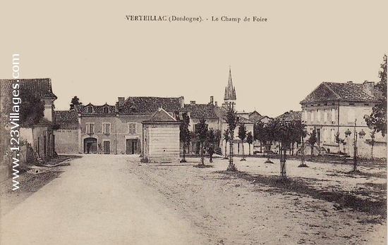 Carte postale de Verteillac