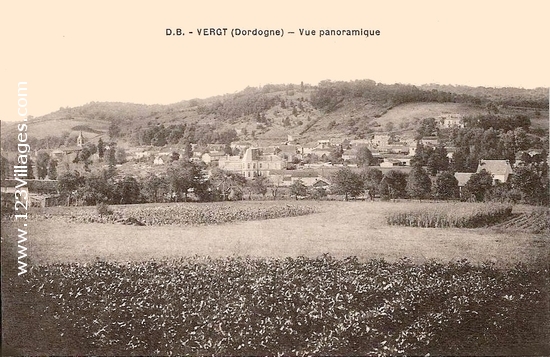 Carte postale de Vergt