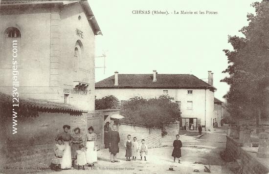 Carte postale de Chénas