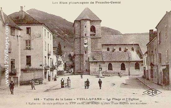 Carte postale de Vuillafans