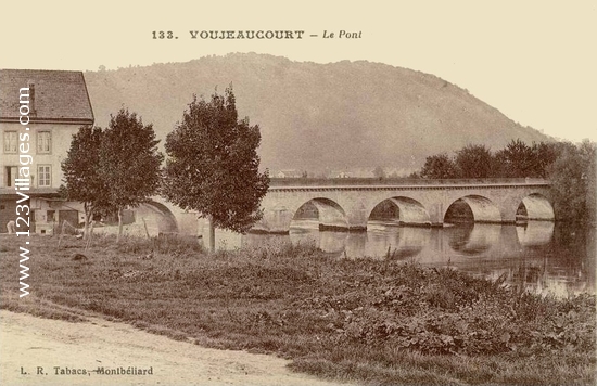 Carte postale de Voujeaucourt