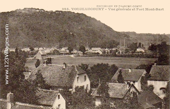 Carte postale de Voujeaucourt