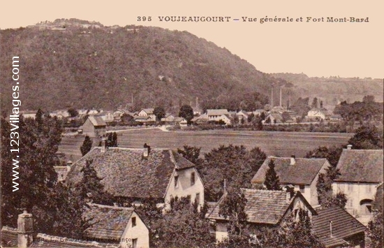 Carte postale de Voujeaucourt