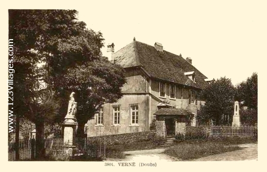 Carte postale de Verne