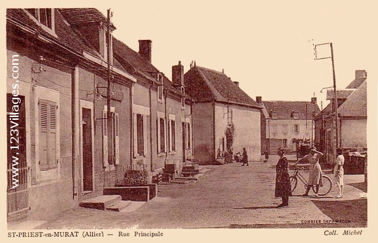 Carte postale de Saint-Priest-en-Murat