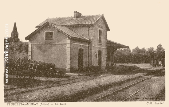 Carte postale de Saint-Priest-en-Murat