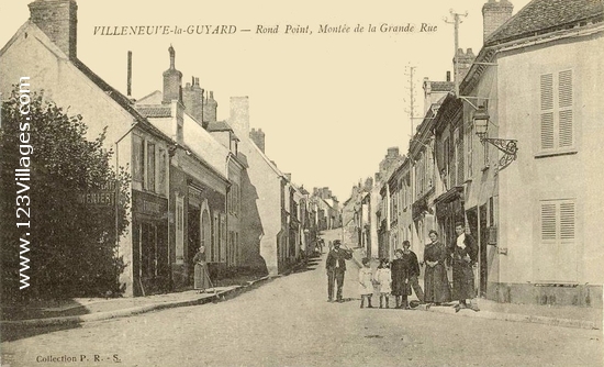 Carte postale de Villeneuve-la-Guyard