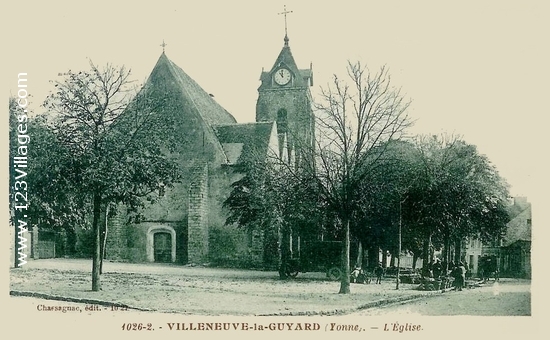 Carte postale de Villeneuve-la-Guyard