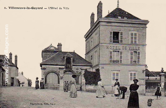 Carte postale de Villeneuve-la-Guyard