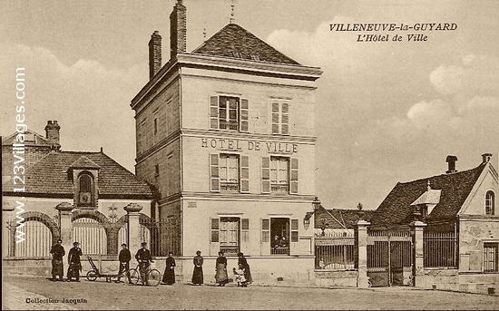 Carte postale de Villeneuve-la-Guyard