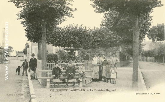 Carte postale de Villeneuve-la-Guyard