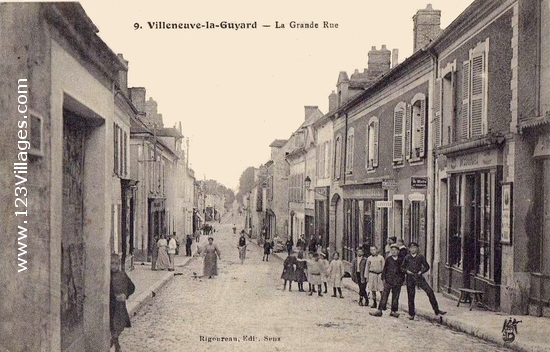 Carte postale de Villeneuve-la-Guyard