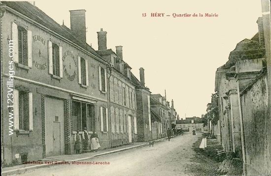 Carte postale de Héry