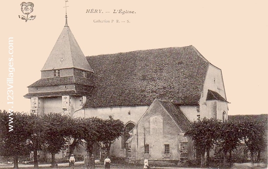 Carte postale de Héry