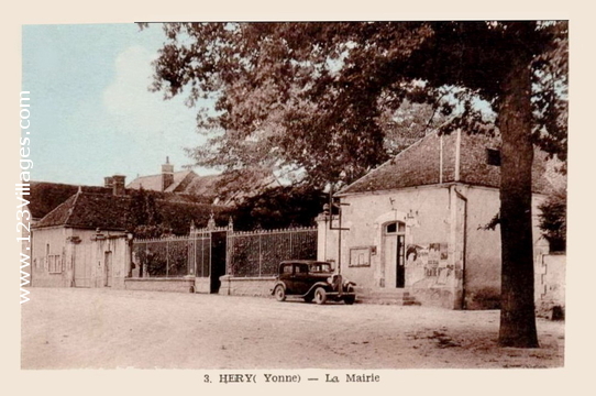 Carte postale de Héry