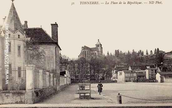 Carte postale de Tonnerre