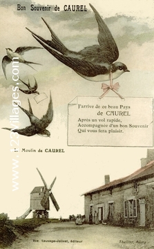 Carte postale de Caurel