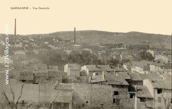 Carte postale de Gardanne