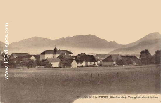 Carte postale de Annecy-le-Vieux