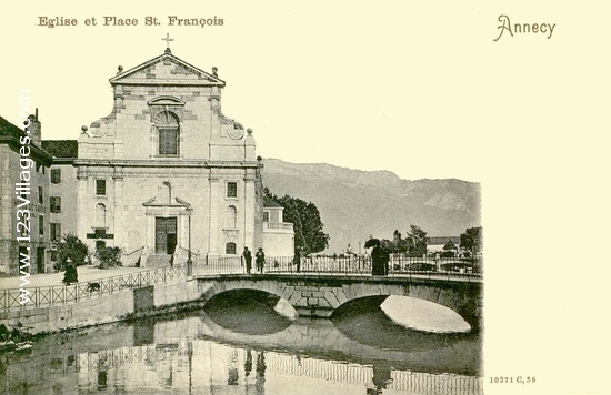 Carte postale de Annecy-le-Vieux