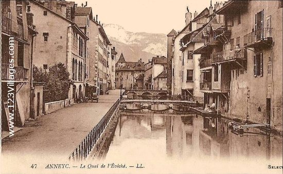 Carte postale de Annecy-le-Vieux