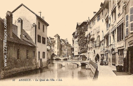 Carte postale de Annecy-le-Vieux