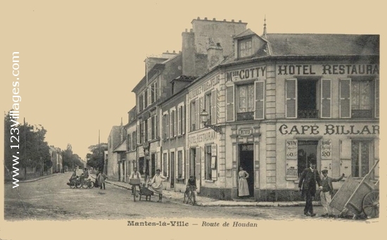 Carte postale de Mantes-la-Ville