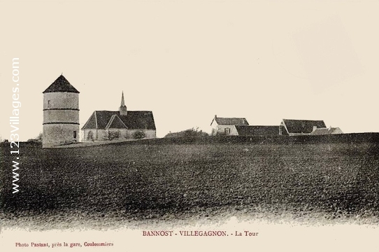 Carte postale de Bannost-Villegagnon